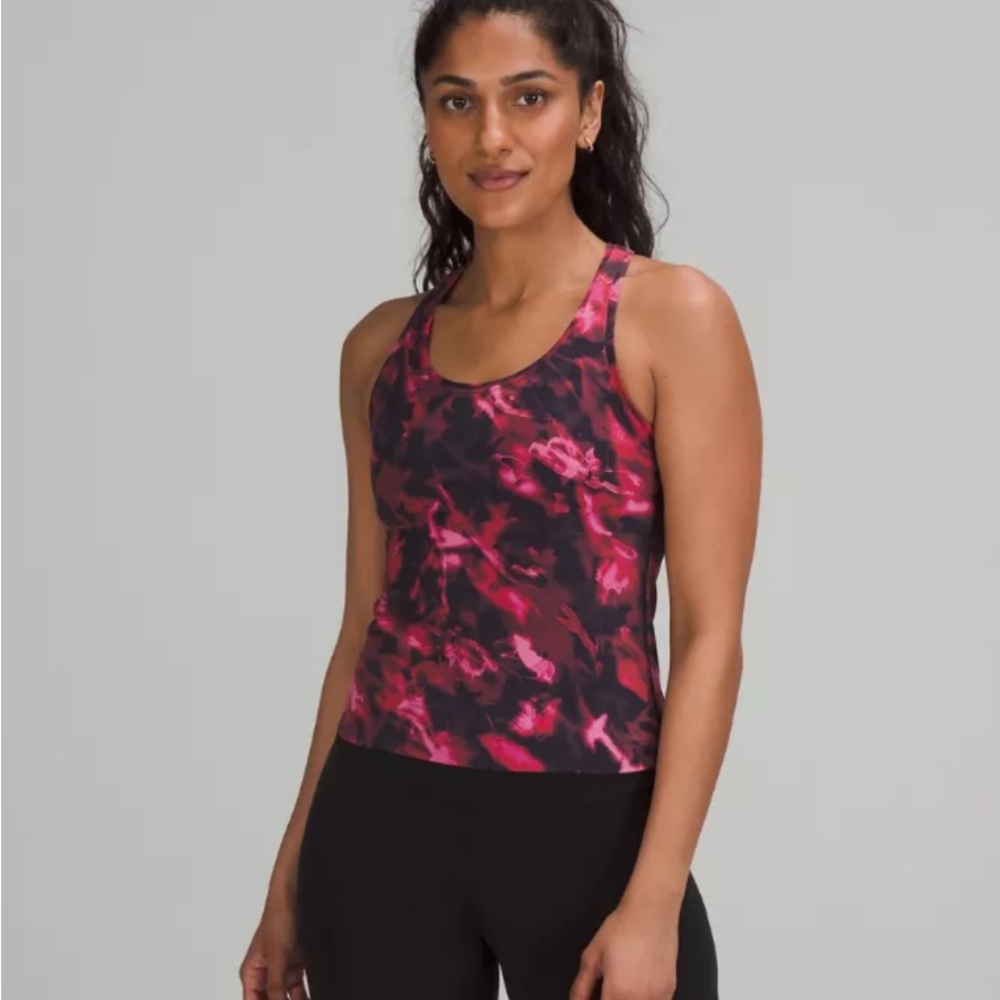Lululemon Racerback tye-dye tank top